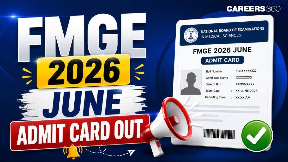 FMGE June 2026 Admit Card Released: Hall Ticket Download Link at nbe.edu.in